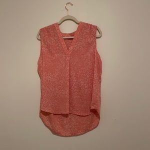Vince Camuto sleeveless blouse (women s size large)